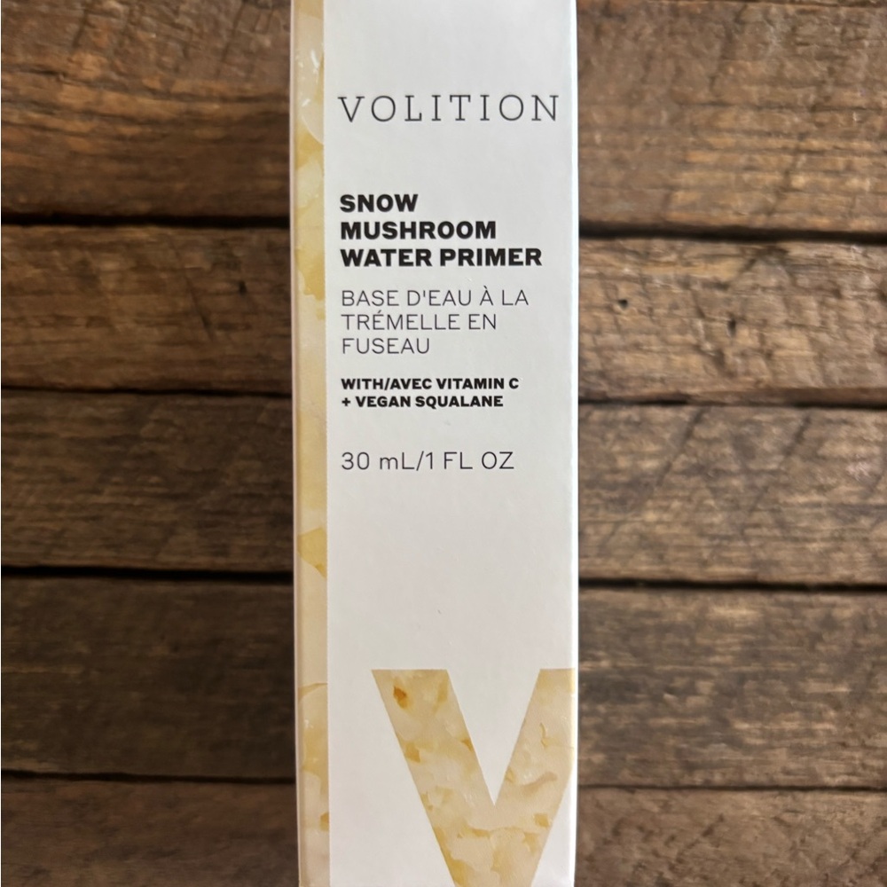 Volition Mushroom Water Primer with AVEC Vitamin C + Vegan Squalane